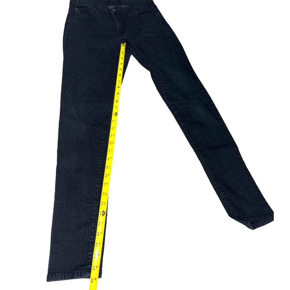 James Jeans Twiggy In Black Cat Skinny Jean Dry Aged Denim Women’s Size 27 - Picture 8 of 9